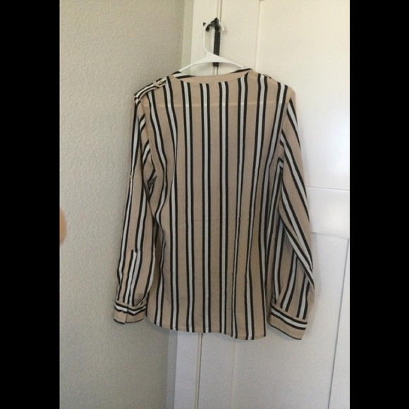 Calvin Klein long sleeve blouse size S - Picture 2 of 3